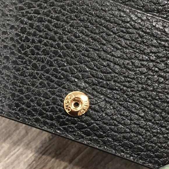 GG Marmont Bi-colour Card Case Wallet - Picture 7 of 10